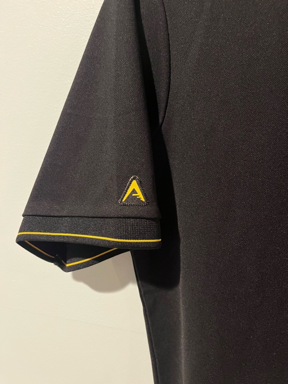 Antigua MLB Men’s Pittsburgh Pirates Black Polyester Polo with Buttons, Size Med - Picture 4 of 7